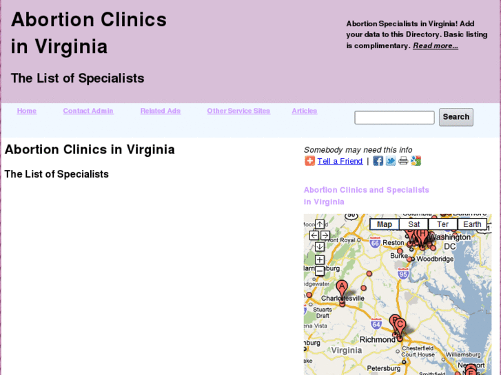 www.abortionclinicsinvirginia.com