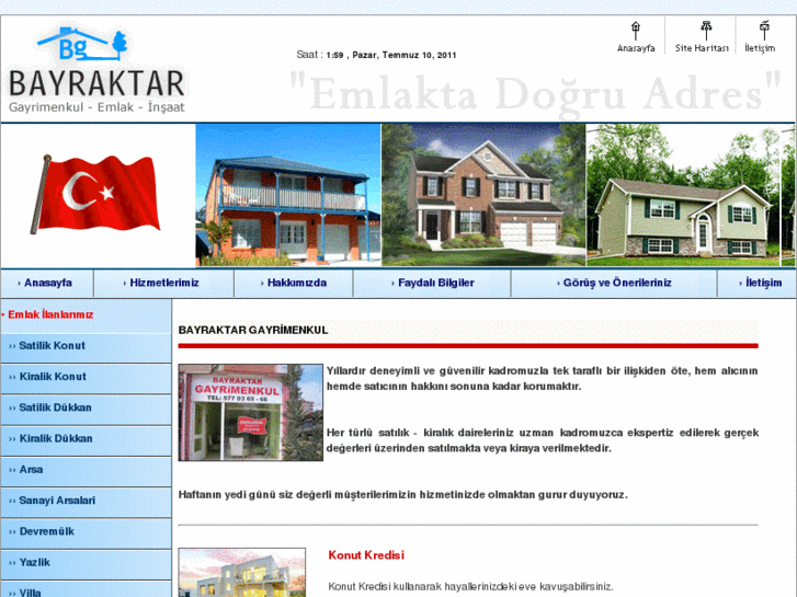 www.bayraktaremlakinsaat.com