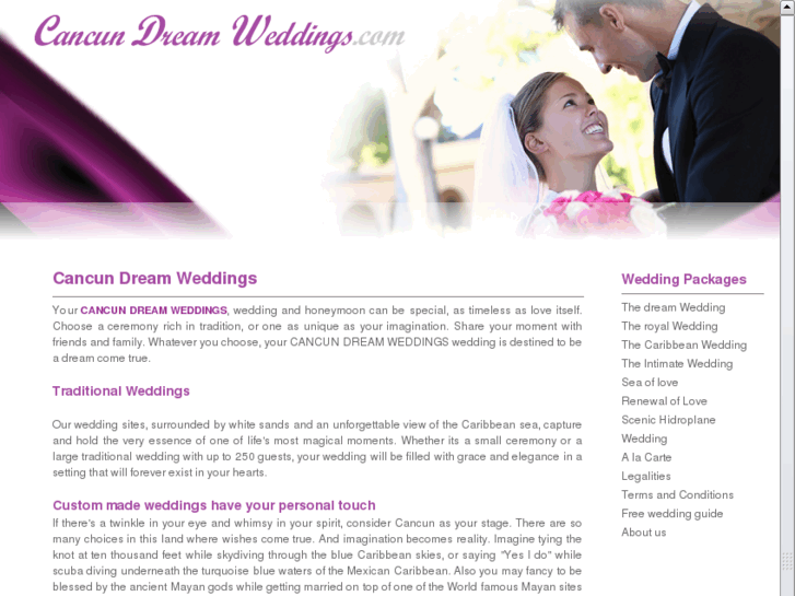 www.cancundreamweddings.com