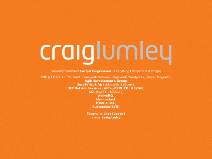 www.craiglumley.com
