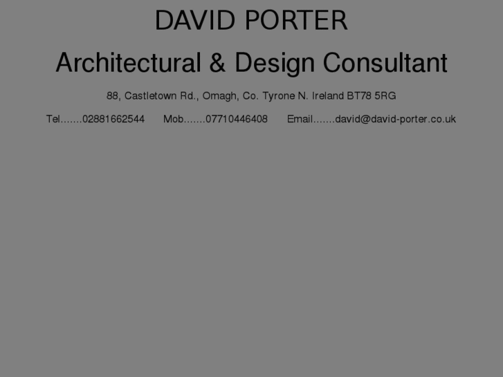 www.david-porter.co.uk