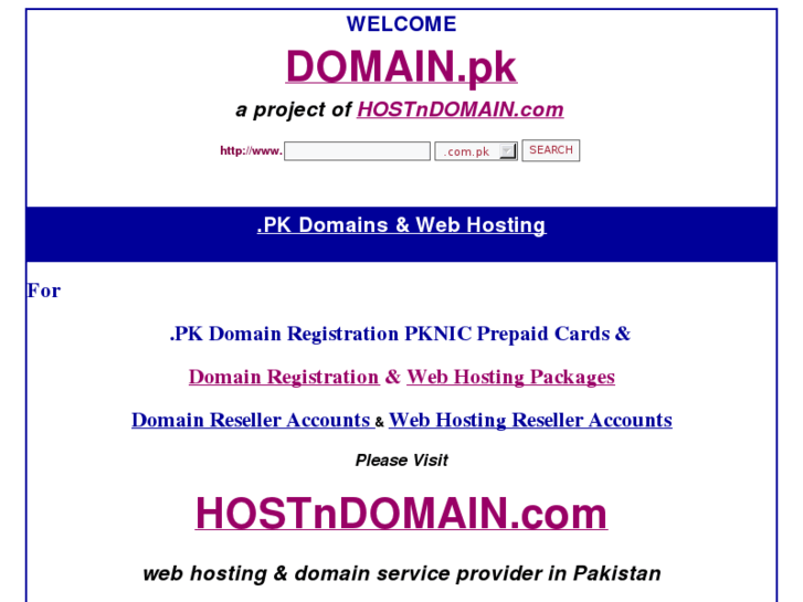 www.domain.pk