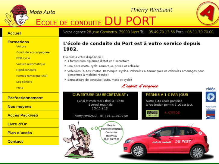 www.ecoledeconduiteduport.com