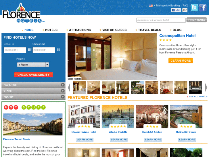 www.florencehotels.com