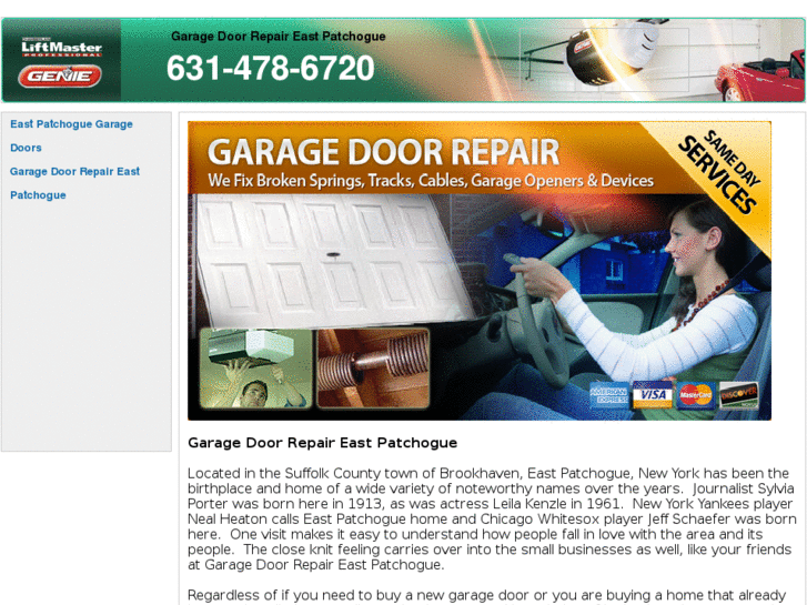 www.garagedoorrepaireastpatchogue.com