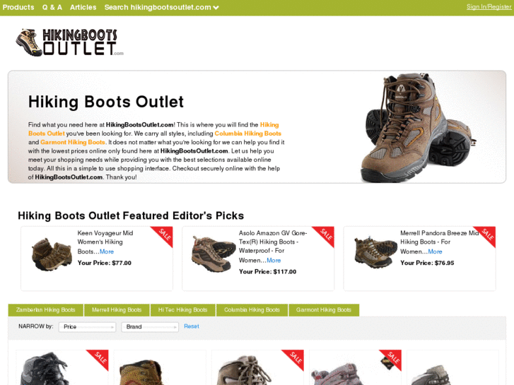 www.hikingbootsoutlet.com