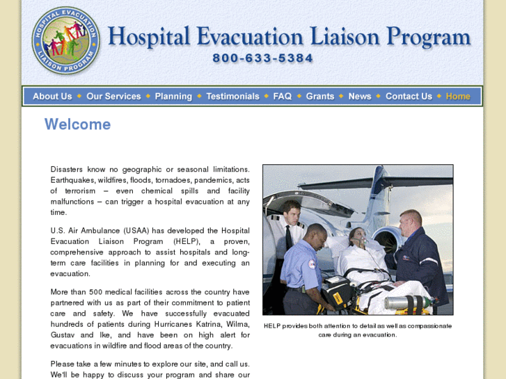 www.hospitalevacuations.org