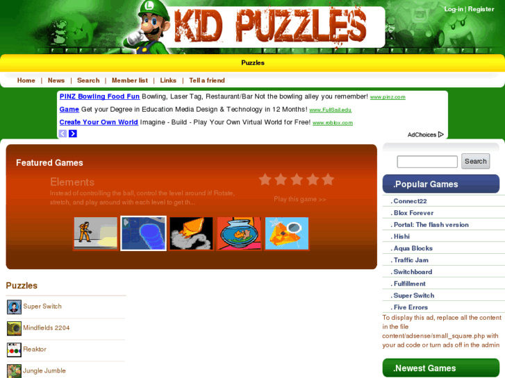 www.kidpuzzlegame.com