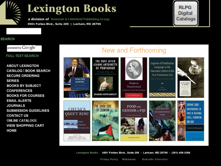 www.lexingtonbooks.com