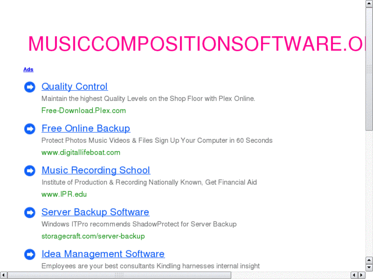 www.musiccompositionsoftware.org