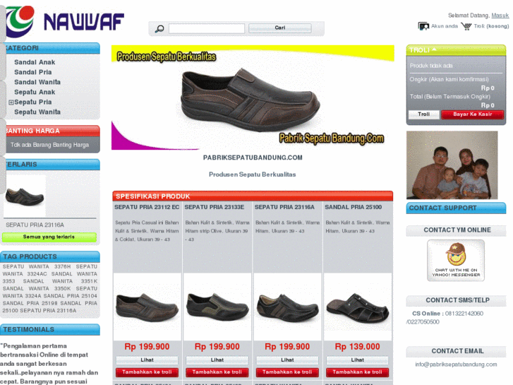 www.pabriksepatubandung.com