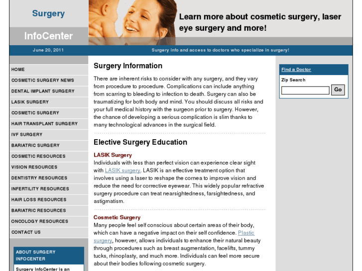 www.surgeryinformationcenter.com