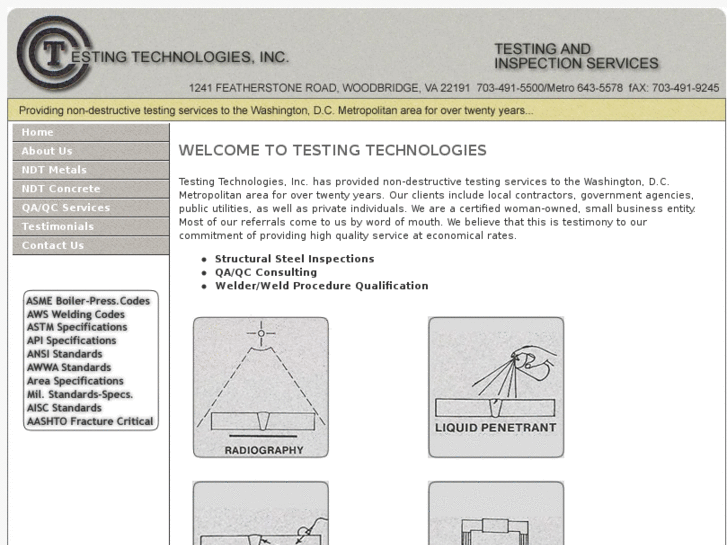 www.testingtechnologiesinc.com