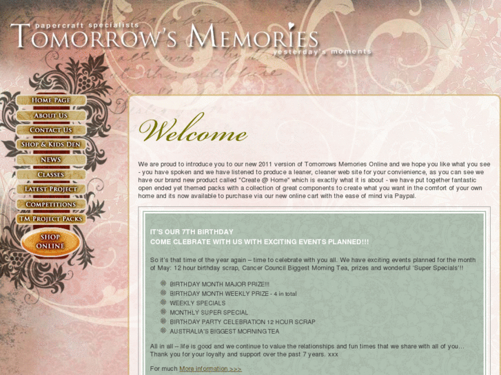 www.tomorrowsmemories.com.au