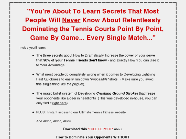 www.ultimatetennistraining.com