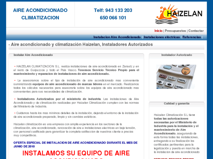 www.aire-acondicionado-haizelan.com