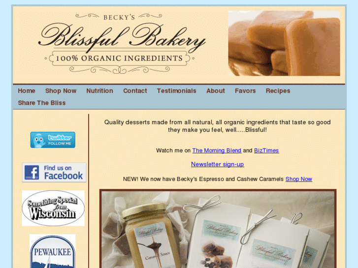 www.beckysblissfulbakery.com