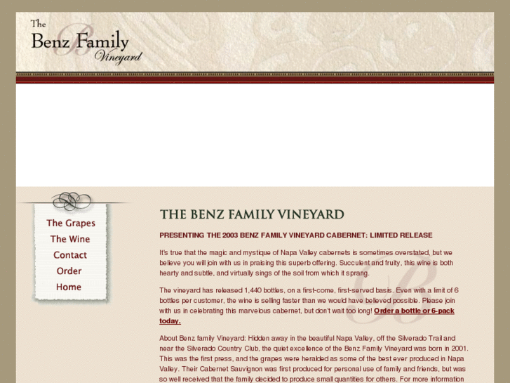 www.benzfamilyvineyard.com