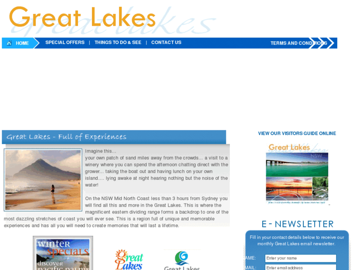 www.exploregreatlakes.com.au