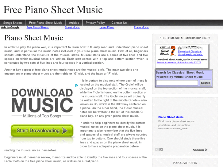 www.free-pianosheetmusic.com