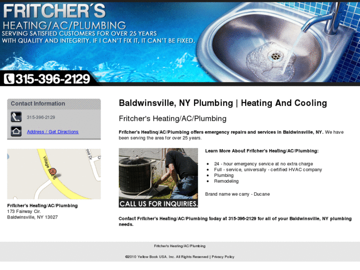 www.fritchersheatingacplumbing.com