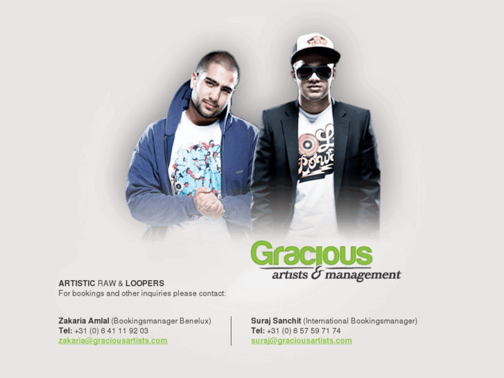 www.graciousartists.com