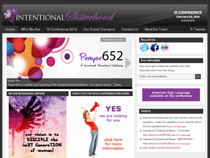 www.intentionalsisterhood.com