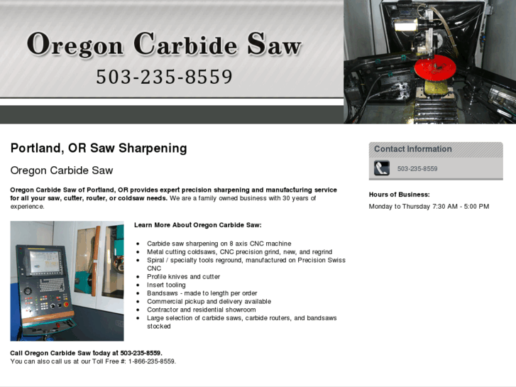 www.oregoncarbidesaw.com