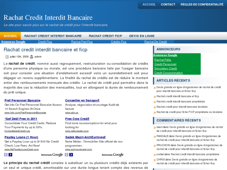 www.rachatcreditinterditbancaire.com