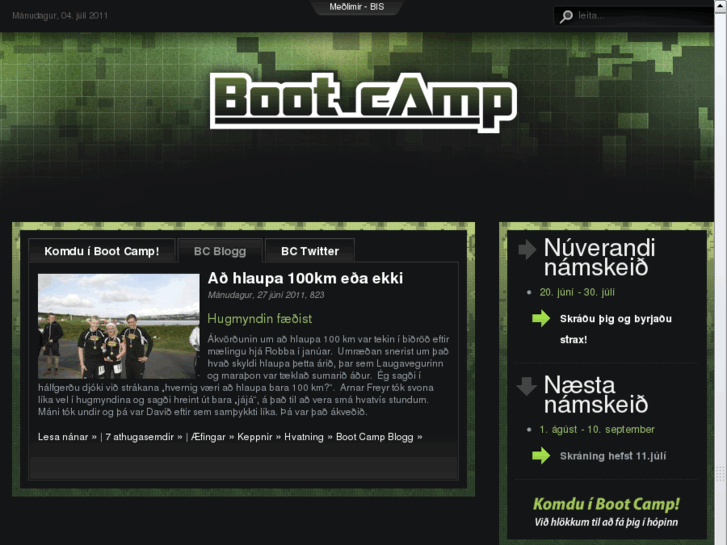 www.bootcamp.is