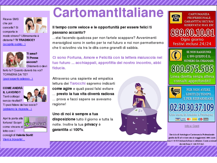 www.cartomantitaliane.net