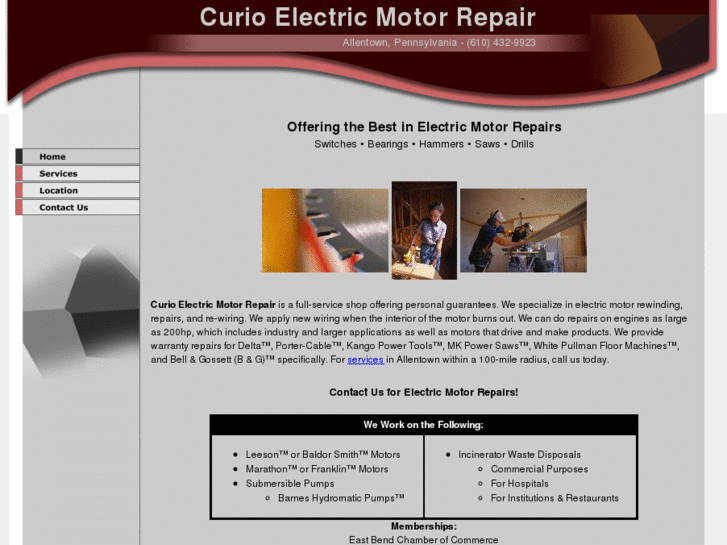 www.curioelectricmotorrepair.com