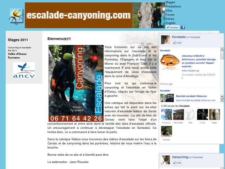 www.escalade-canyoning.com