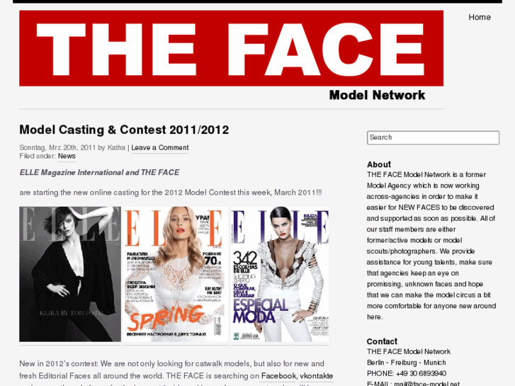 www.face-model.net