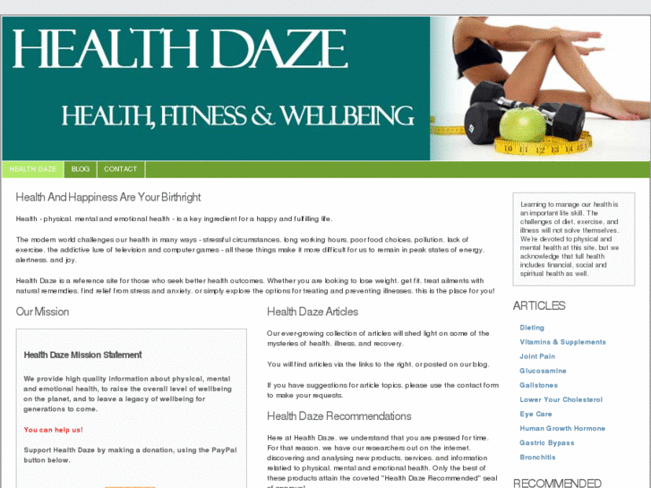 www.healthdaze.com