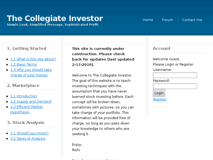 www.thecollegiateinvestor.com