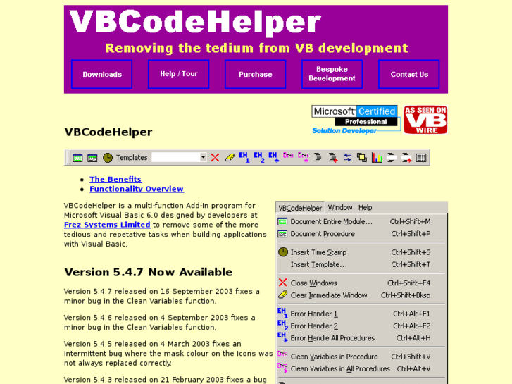 www.vbcodehelper.com