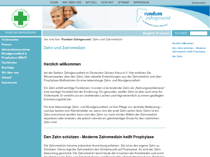 www.zahn-zahnmedizin.de