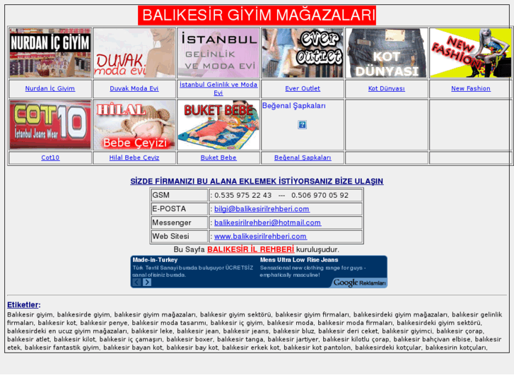 www.balikesirgiyimmagazalari.com