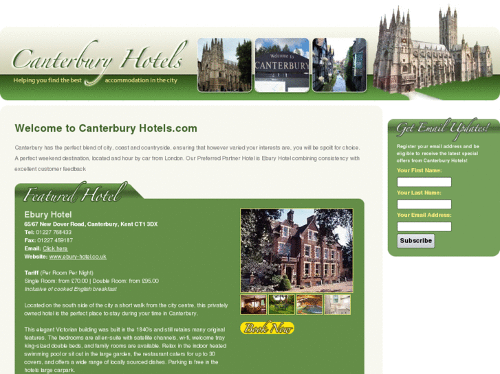 www.canterburyhotels.com