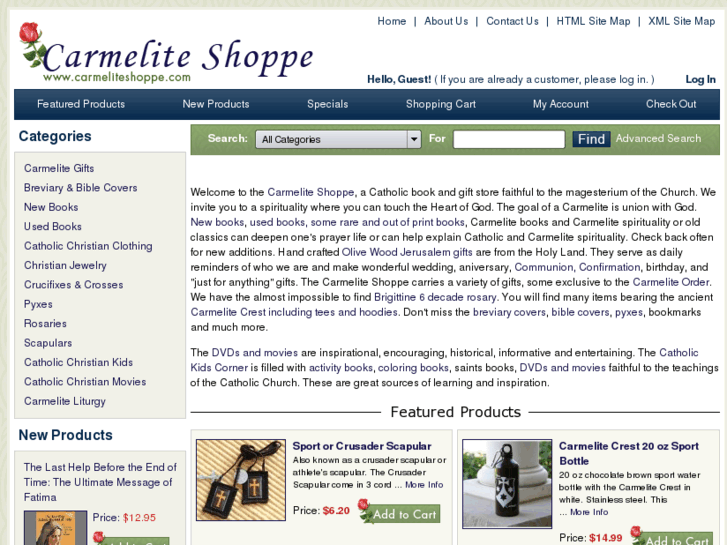 www.carmeliteshoppe.com