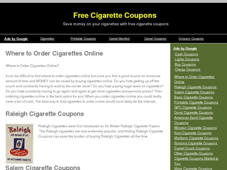 www.freecigarettecoupons.net