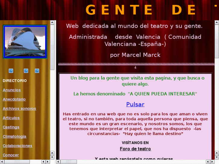 www.gentedeteatro.es