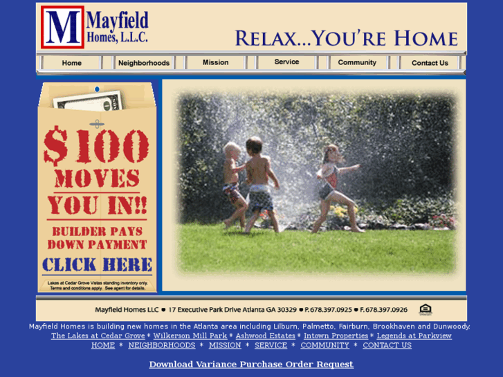 www.mayfieldhomes.info