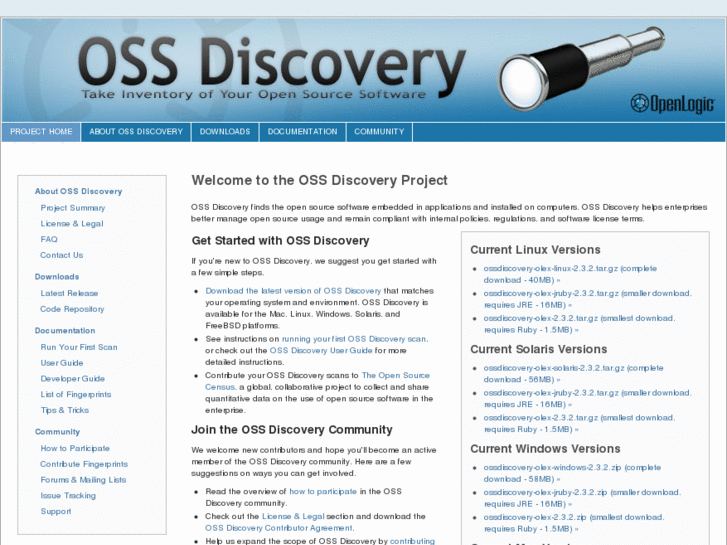 www.ossdiscovery.net
