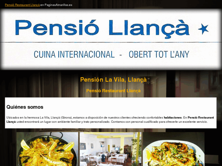 www.pensiorestaurantllanca.com