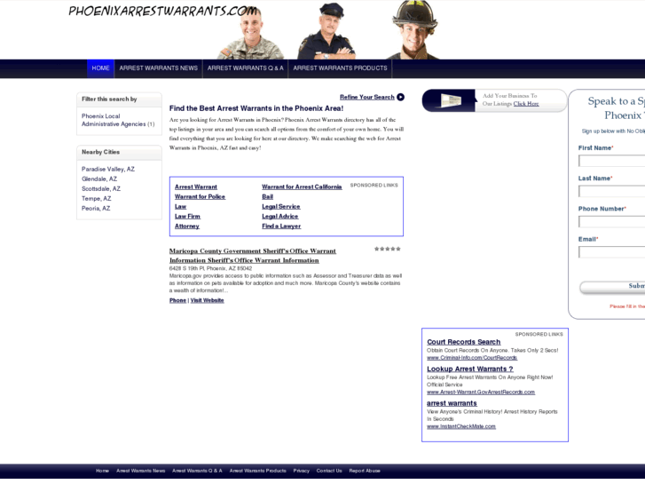 www.phoenixarrestwarrants.com