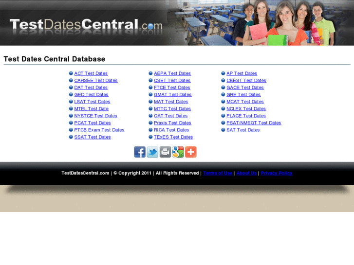 www.testdatecentral.com