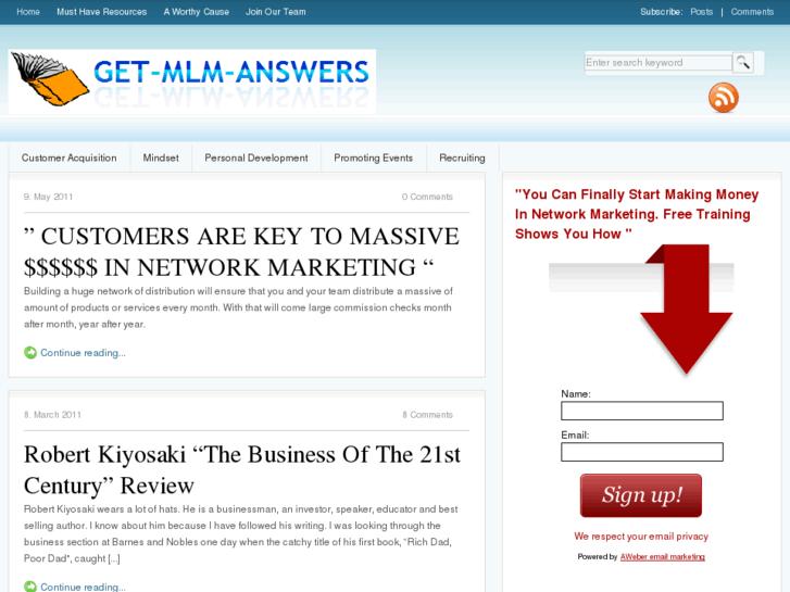www.getmlmanswers.com