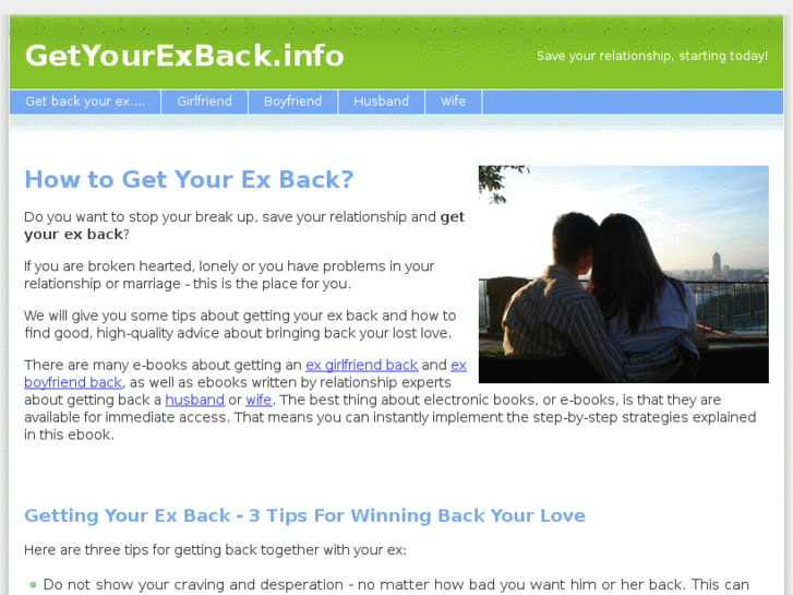 www.getyourexback.info